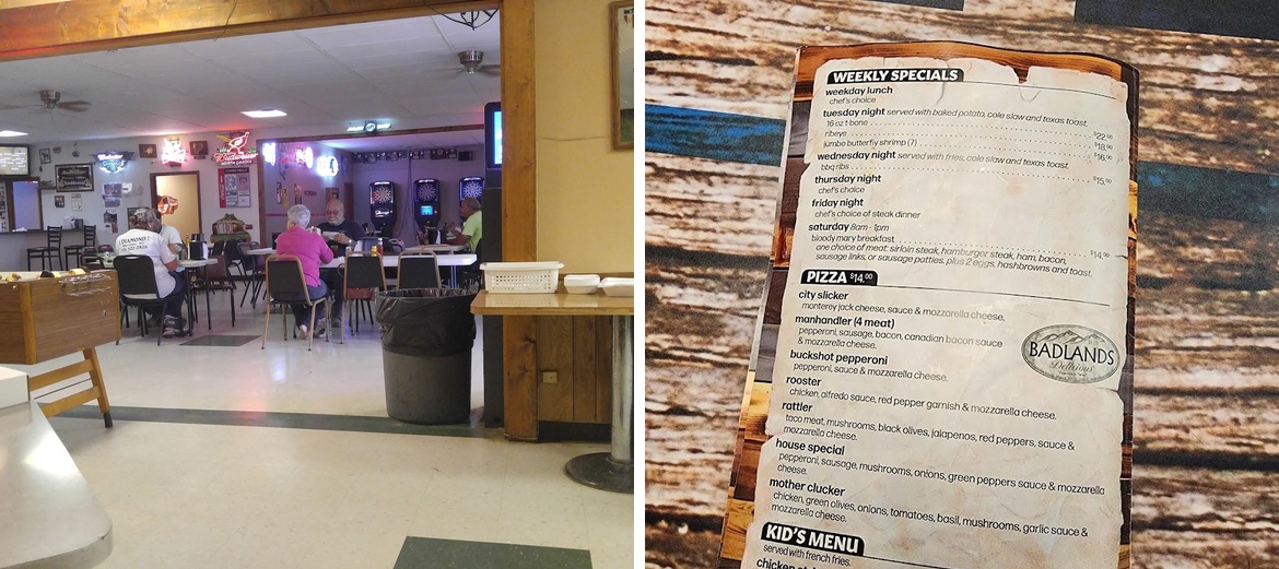 Tumbleweed Bar & Steak House Menu